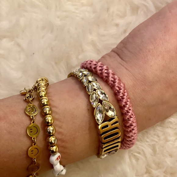 Dior Crystal Logo Bracelet - Picture 11 of 12